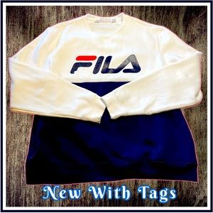 Fila Sweatshirt NWT (Factory Flaw)